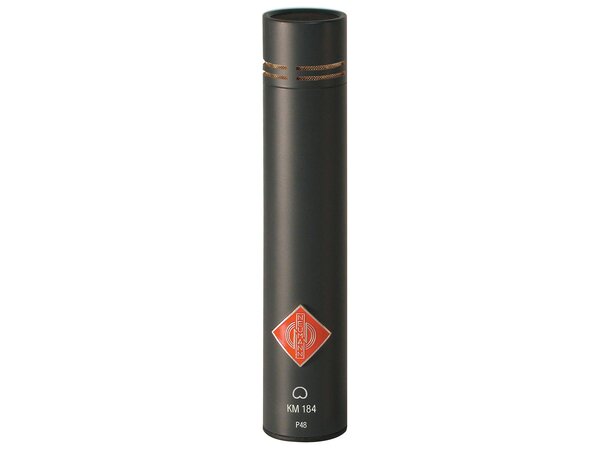 Neumann KM 184 mt Cardioid microphone. Sort 